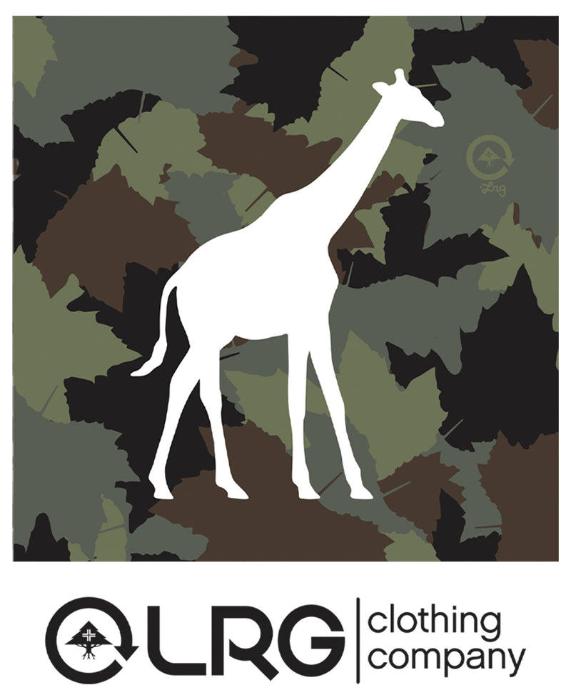 Men's LRG Giraffe Maple Leaf Camo T-Shirt