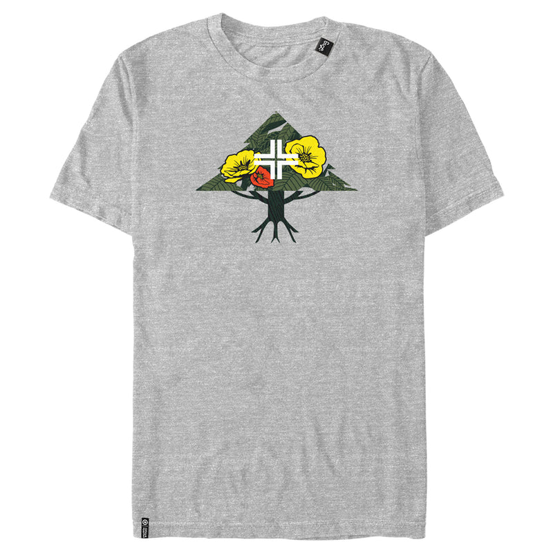 Men's LRG Floral Tree Logo T-Shirt