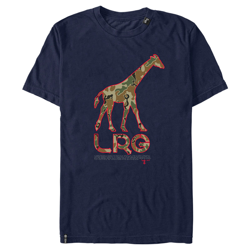 Men's LRG Camo Giraffe Logo T-Shirt