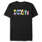 Men's LRG Pastel Color Block 47 Logo T-Shirt