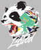 Men's LRG Abstract Angry Panda T-Shirt