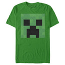 Men's Minecraft Creeper Face T-Shirt