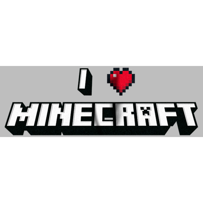 Men's Minecraft I Heart Minecraft T-Shirt