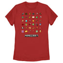 Women's Minecraft Item Collection T-Shirt