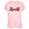 Junior's Minecraft Valentine's Day Hearts Logo T-Shirt