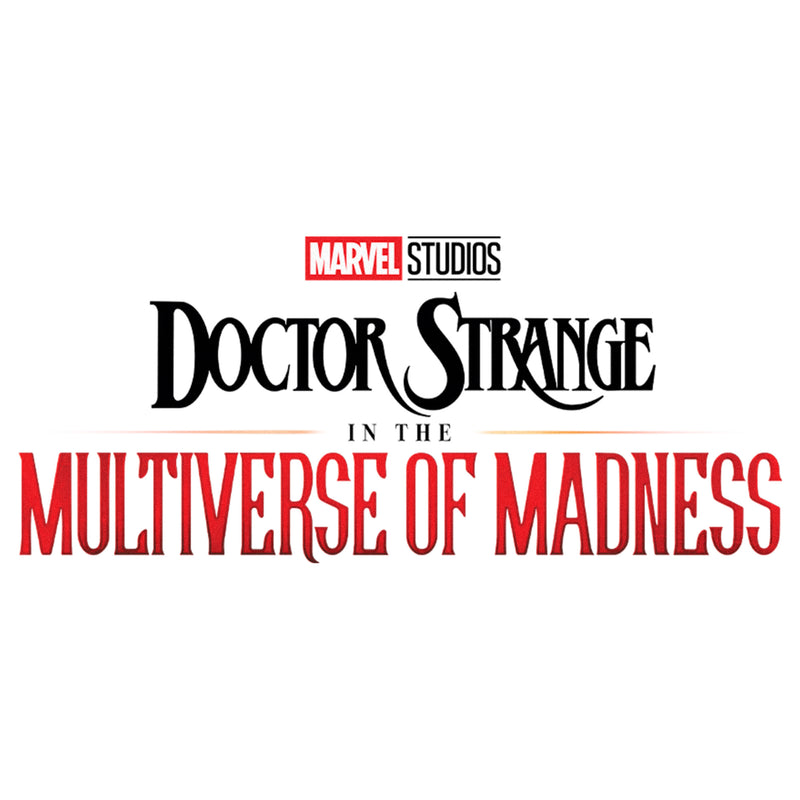 Men's Marvel Doctor Strange in the Multiverse of Madness Main Logo T-Shirt