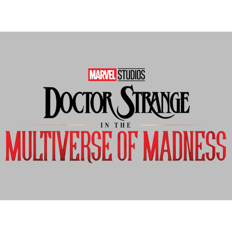 Boy's Marvel Doctor Strange in the Multiverse of Madness Main Logo Pull Over Hoodie
