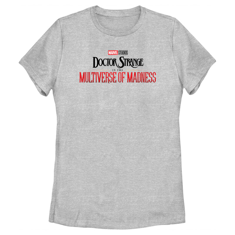 Women's Marvel Doctor Strange in the Multiverse of Madness Main Logo T-Shirt