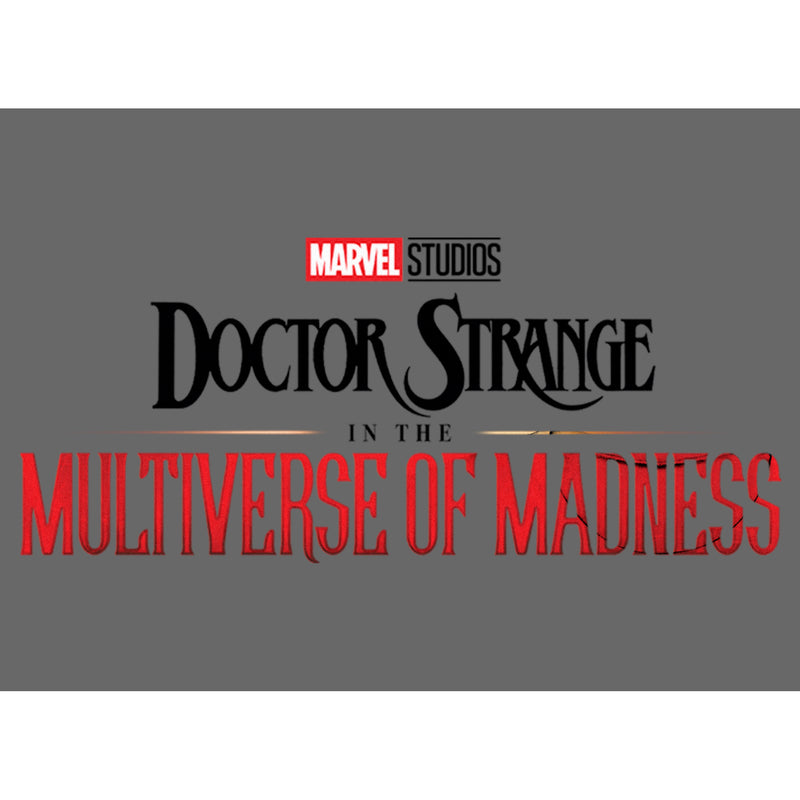 Junior's Marvel Doctor Strange in the Multiverse of Madness Main Logo T-Shirt