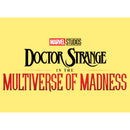 Junior's Marvel Doctor Strange in the Multiverse of Madness Main Logo Racerback Tank Top