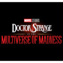 Men's Marvel Doctor Strange in the Multiverse of Madness Black Logo T-Shirt