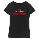 Girl's Marvel Doctor Strange in the Multiverse of Madness Black Logo T-Shirt