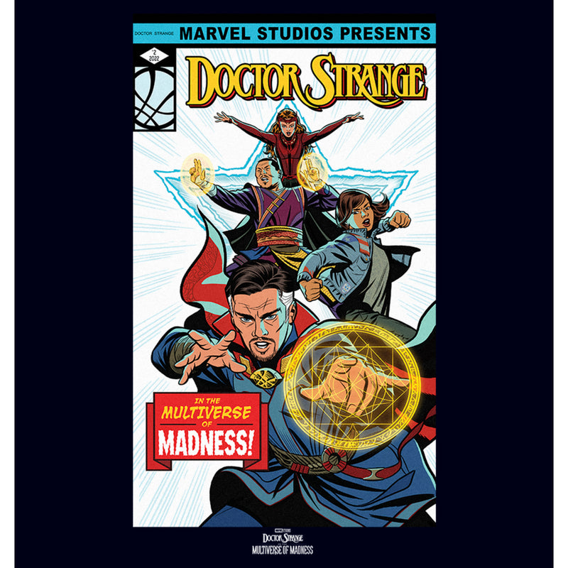 Women's Marvel Doctor Strange in the Multiverse of Madness Comic Cover T-Shirt