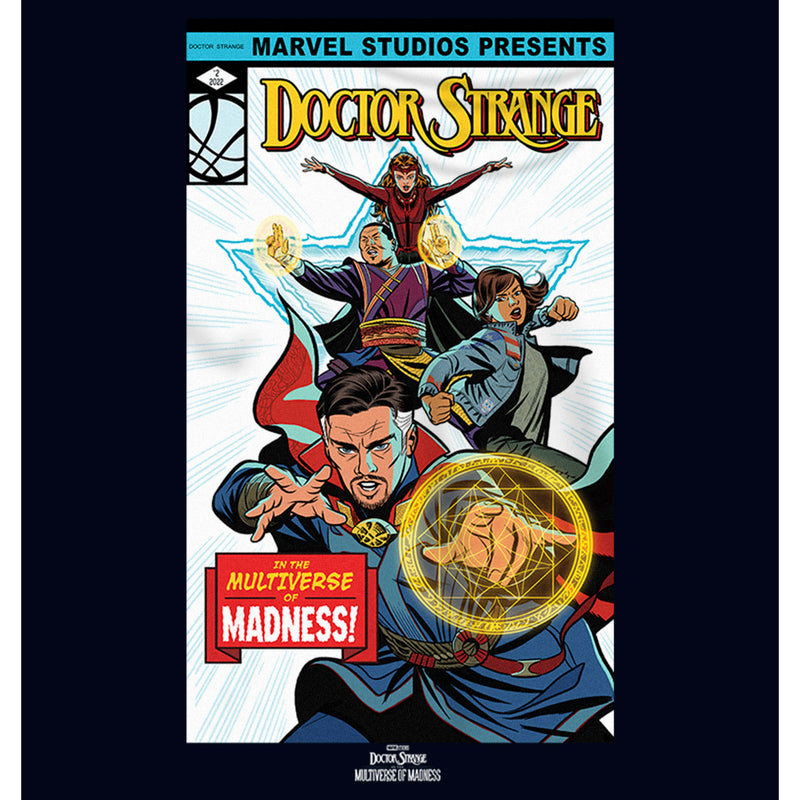 Girl's Marvel Doctor Strange in the Multiverse of Madness Comic Cover T-Shirt