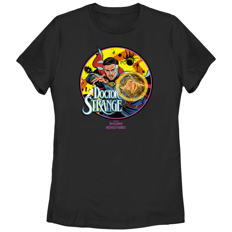 Women's Marvel Doctor Strange in the Multiverse of Madness Strange Comic T-Shirt