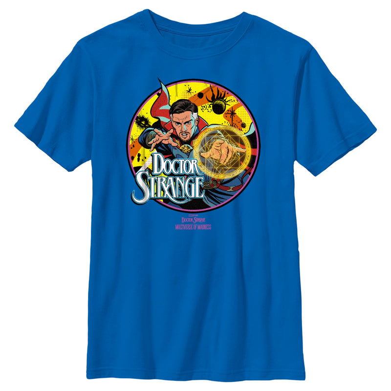 Boy's Marvel Doctor Strange in the Multiverse of Madness Strange Comic T-Shirt