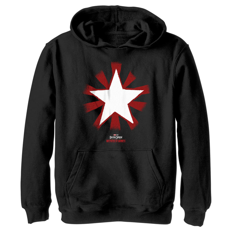 Boy's Marvel Doctor Strange in the Multiverse of Madness Star of Chavez Pull Over Hoodie