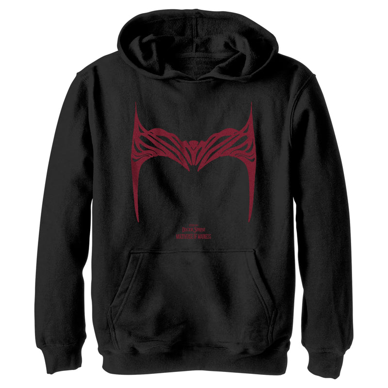 Boy's Marvel Doctor Strange in the Multiverse of Madness Helm of Wanda Pull Over Hoodie