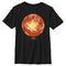 Boy's Marvel Doctor Strange in the Multiverse of Madness Orange Rune T-Shirt