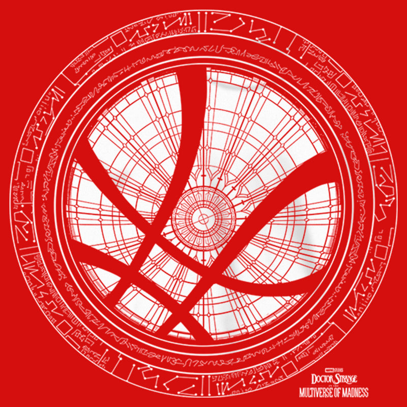 Girl's Marvel Doctor Strange in the Multiverse of Madness White Sanctum Sanctorum Logo T-Shirt