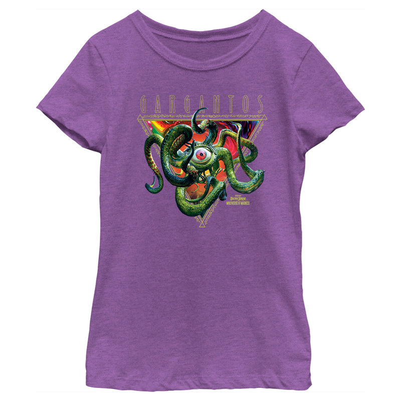 Girl's Marvel Doctor Strange in the Multiverse of Madness Gargantos T-Shirt