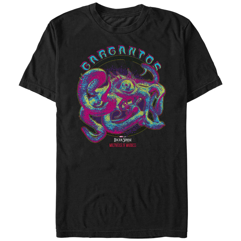 Men's Marvel Doctor Strange in the Multiverse of Madness Neon Gargantos T-Shirt