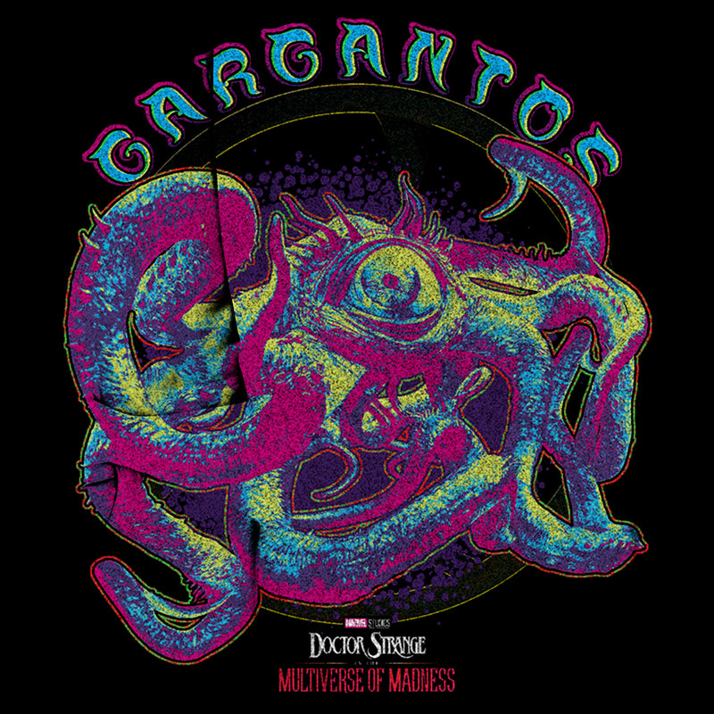 Junior's Marvel Doctor Strange in the Multiverse of Madness Neon Gargantos T-Shirt