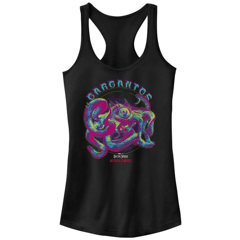 Junior's Marvel Doctor Strange in the Multiverse of Madness Neon Gargantos Racerback Tank Top