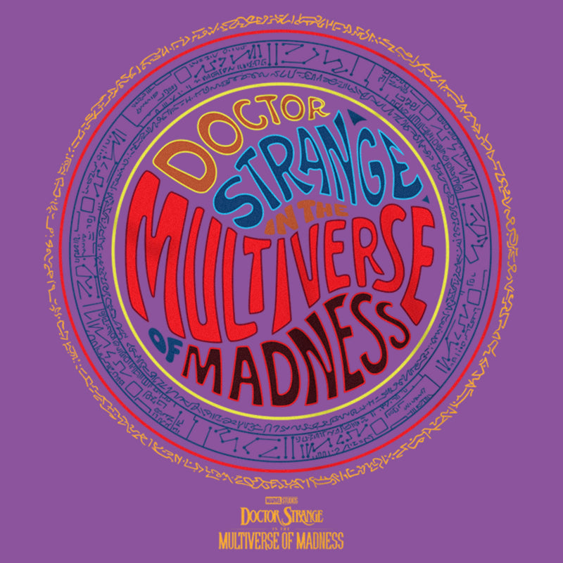 Girl's Marvel Doctor Strange in the Multiverse of Madness Retro Logo T-Shirt