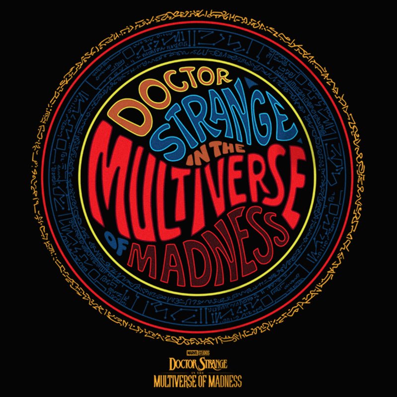 Junior's Marvel Doctor Strange in the Multiverse of Madness Retro Logo Racerback Tank Top