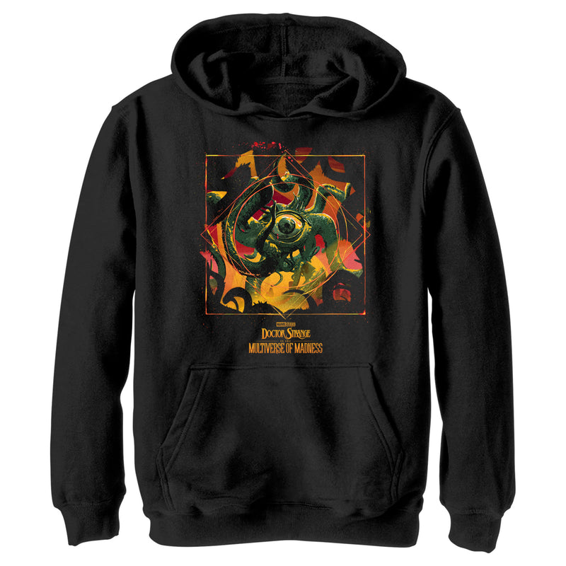 Boy's Marvel Doctor Strange in the Multiverse of Madness Rampaging Gargantos Pull Over Hoodie