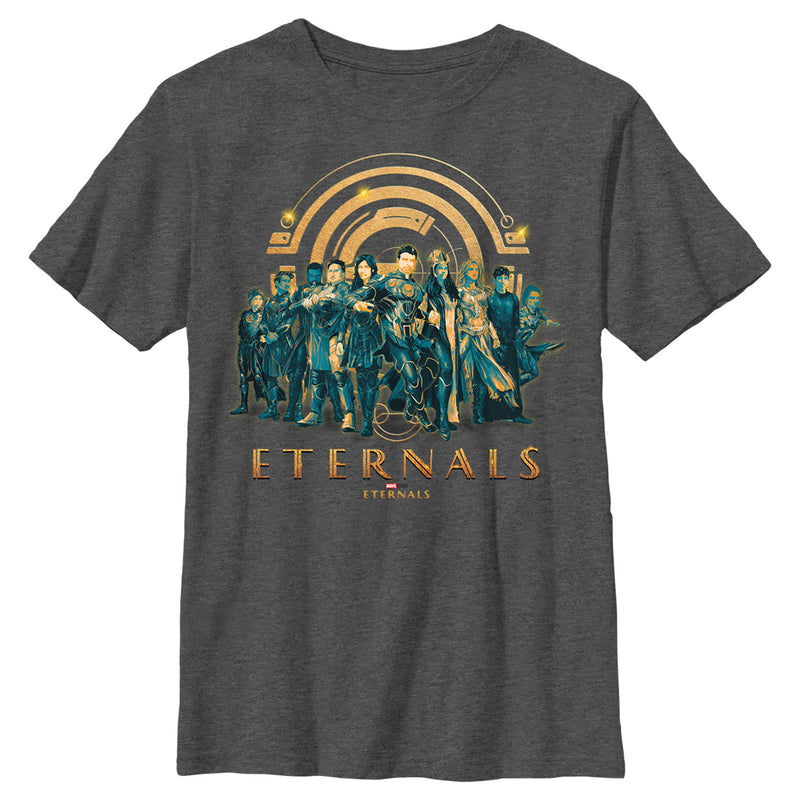 Boy's Marvel Eternals Group Shot T-Shirt