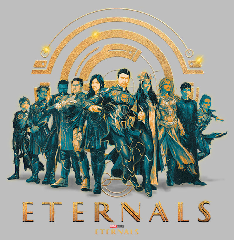 Girl's Marvel Eternals Group Shot T-Shirt