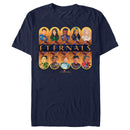 Men's Marvel Eternals Golden Portraits T-Shirt