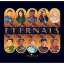 Junior's Marvel Eternals Golden Portraits T-Shirt