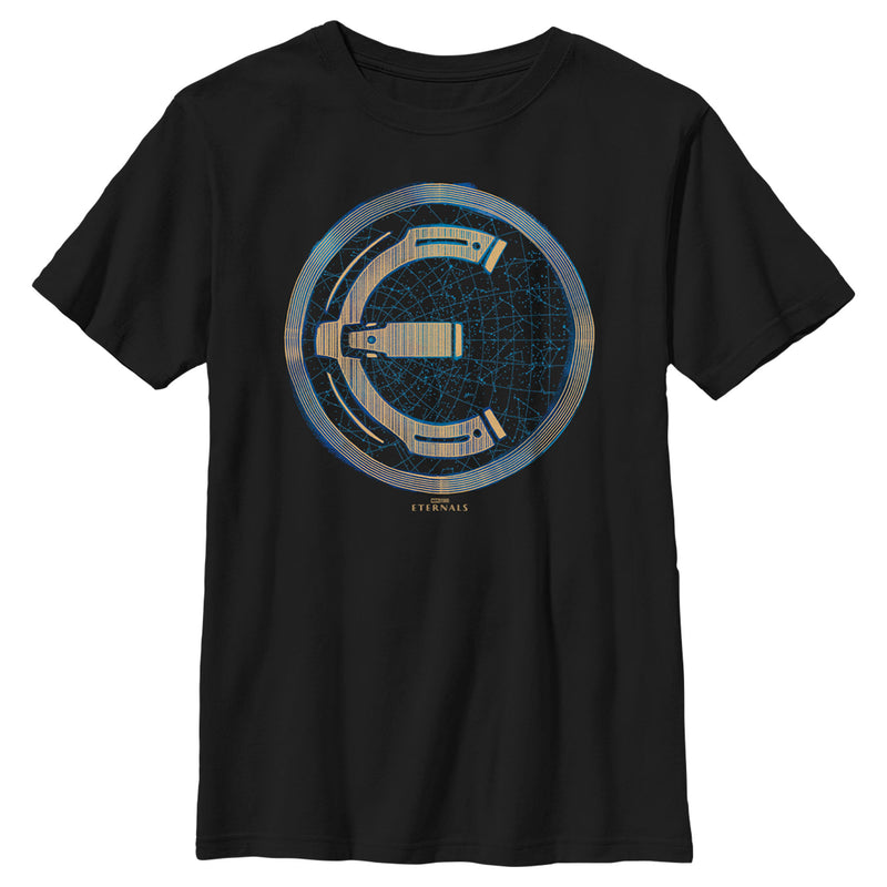 Boy's Marvel Eternals Constellation Logo T-Shirt