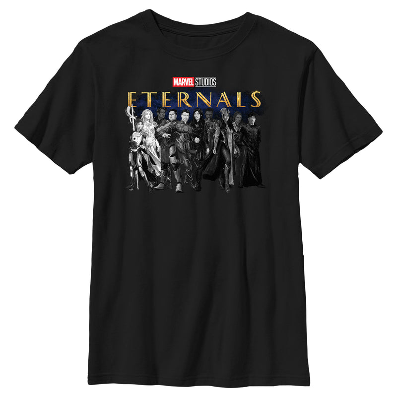 Boy's Marvel Eternals The Heroic Ten T-Shirt