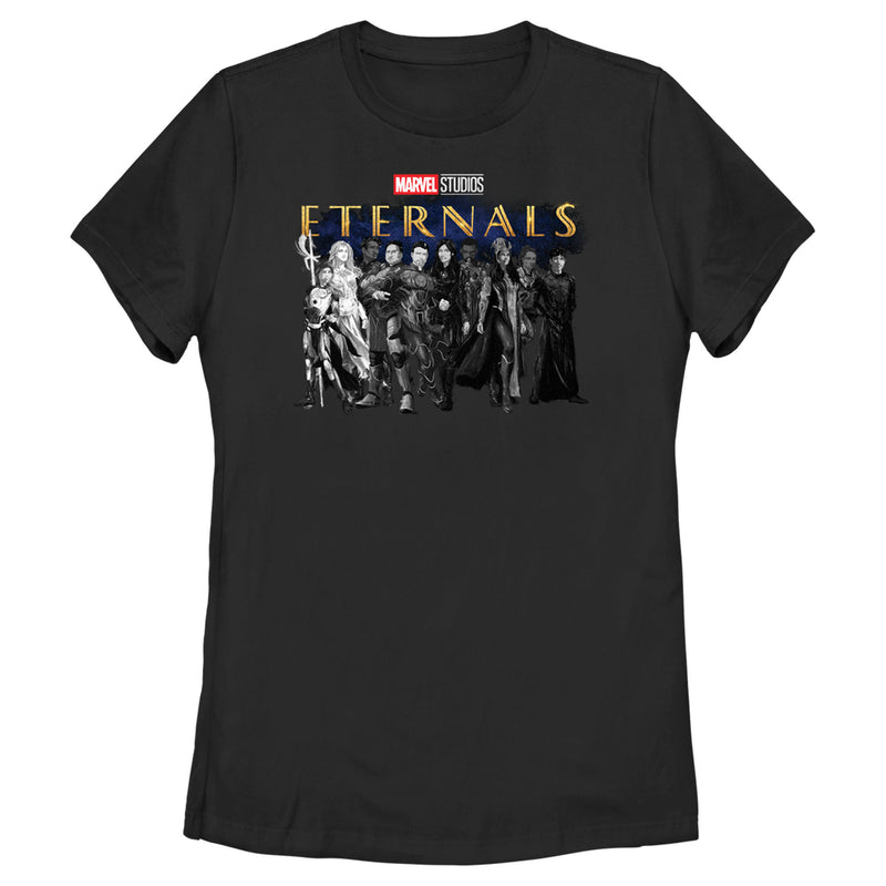 Women's Marvel Eternals The Heroic Ten T-Shirt