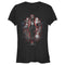 Junior's Marvel Eternals Red Glow Portraits T-Shirt