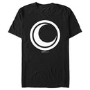 Men's Marvel: Moon Knight White Crescent Moon Logo T-Shirt