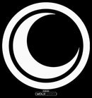 Men's Marvel: Moon Knight White Crescent Moon Logo T-Shirt