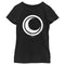 Girl's Marvel: Moon Knight White Crescent Moon Logo T-Shirt