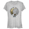 Junior's Marvel: Moon Knight Gold Mummy Wrapped Crescent Moon Emblem T-Shirt