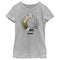 Girl's Marvel: Moon Knight Gold Mummy Wrapped Crescent Moon Emblem T-Shirt