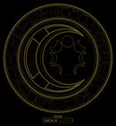 Boy's Marvel: Moon Knight Hieroglyphic Moon Phase Logo T-Shirt