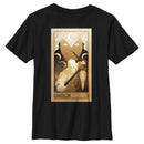 Boy's Marvel: Moon Knight Hieroglyph Poster T-Shirt