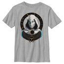 Boy's Marvel: Moon Knight Winged Scarab Frame T-Shirt