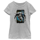 Girl's Marvel: Moon Knight Jumping Into Action From Above T-Shirt