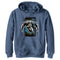 Boy's Marvel: Moon Knight Jumping Into Action From Above Pull Over Hoodie