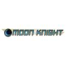 Junior's Marvel: Moon Knight Blue Horizontal Logo T-Shirt